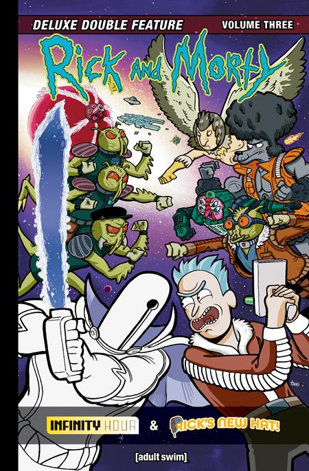 Rick and Morty Deluxe Double Feature HC Vol 3