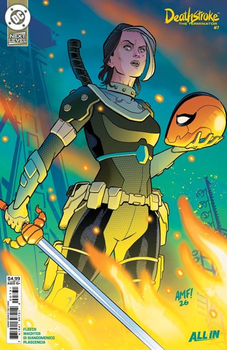 Df Deathstroke: the Terminator #7 Variant Signed by Tony Fleecs #1