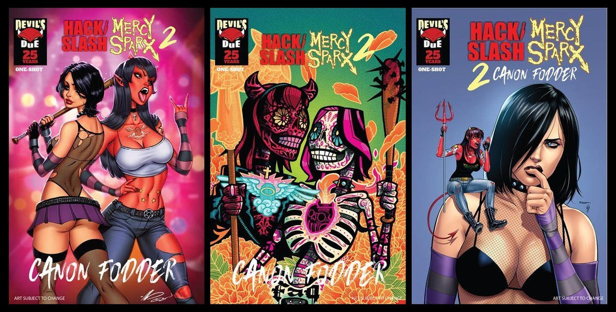 Hack/slash - Mercy Sparx: Canon Fodder #1