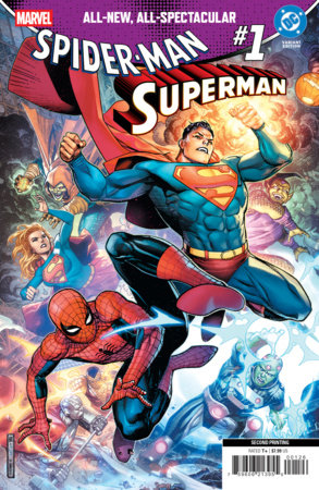 Marvel/dc: Spider-man/superman #1 2nd Printing