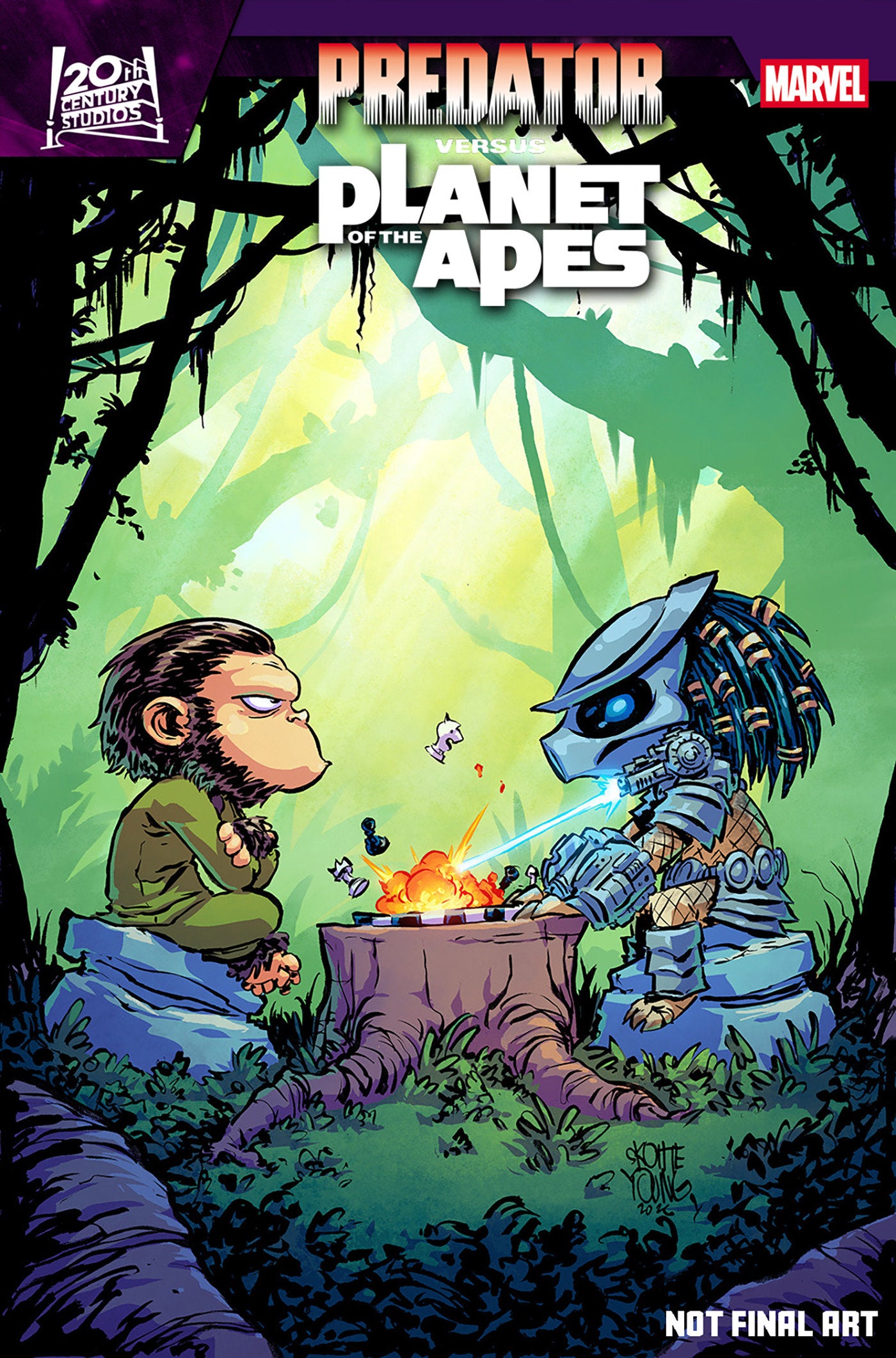 Predator vs. the Planet of the Apes #1