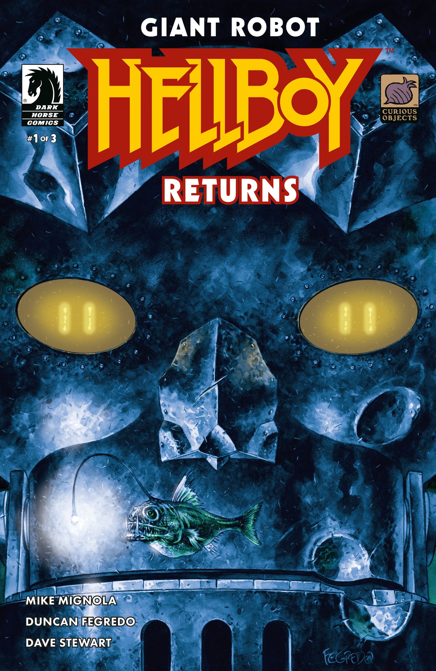 Giant Robot Hellboy Returns #1 (