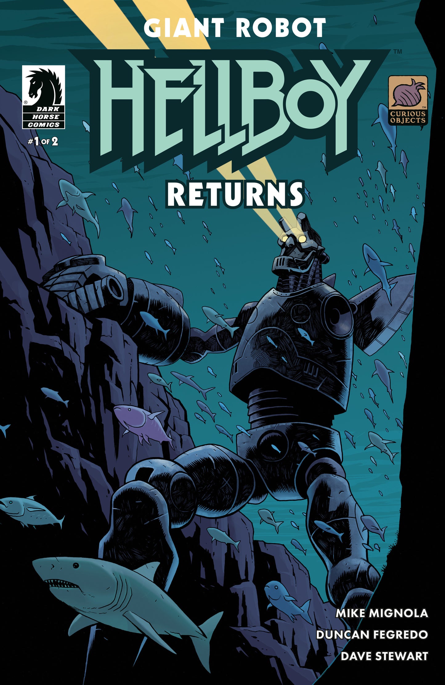 Giant Robot Hellboy Returns #1