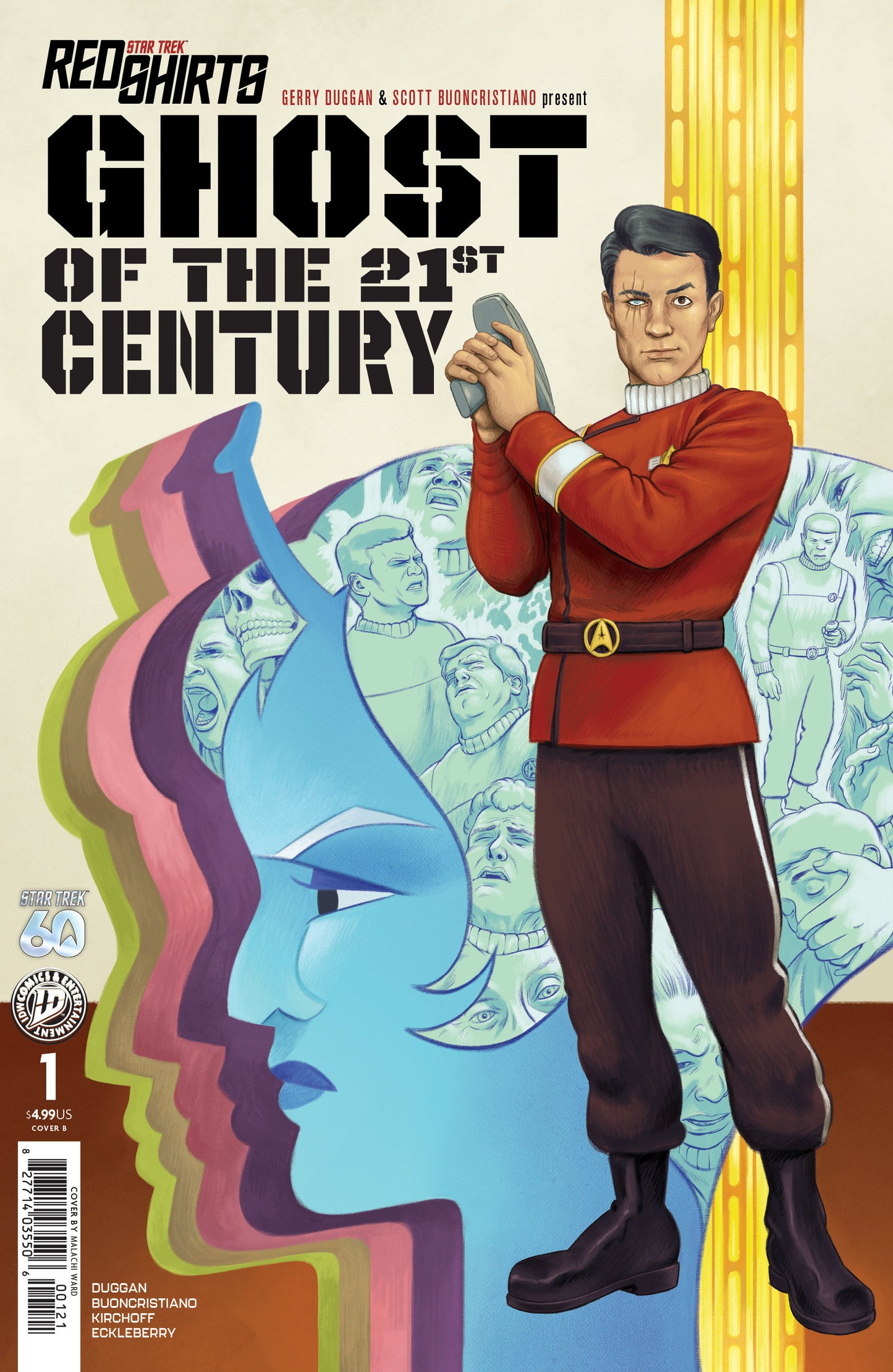 Star Trek: Red Shirts--ghost of the 21st Century #1 Variant Ri (15) (burnham)