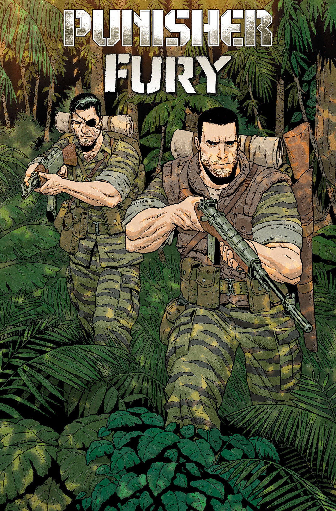 Punisher & Fury Max by Garth Ennis Omnibus Variant Jacen Burrows