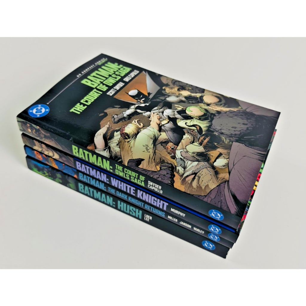 DC Comics Compact Bundle - Batman Bundle Graphic Novel Set 4 Book Lot NEW