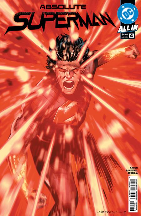Absolute Superman #4 3rd Printing