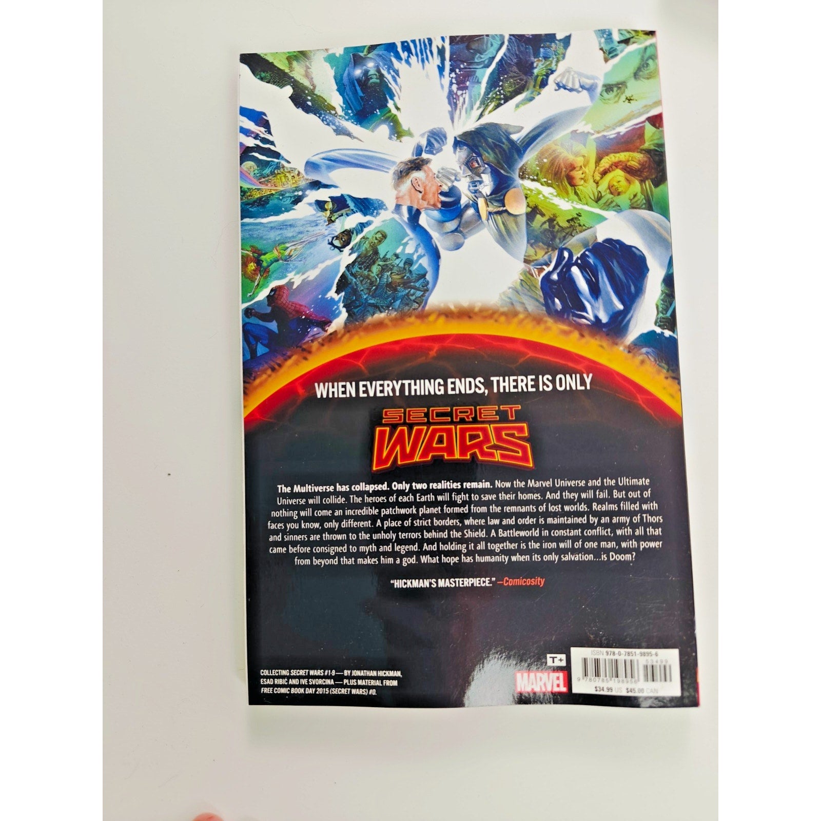 Marvel Event TPB Set | Civil War, Infinity Gauntlet and Secret Wars NEW UNREAD