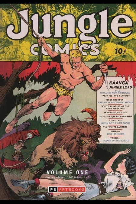 Golden Age Classics Jungle Comics HC Vol 01