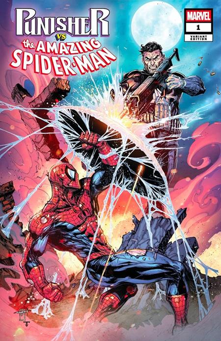 Df Punisher vs Spider-man #1 Jonathan Uribe Comicxposure Exclusive