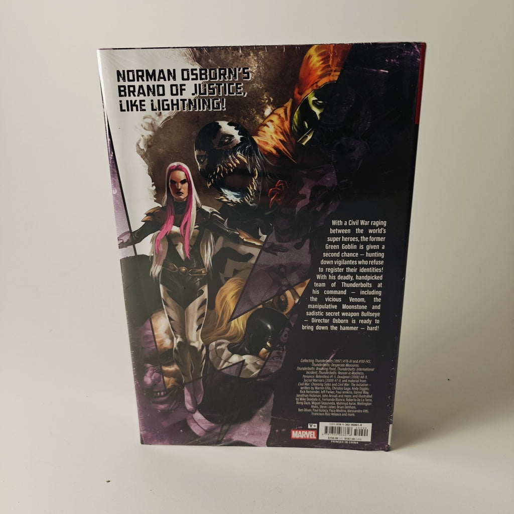 Thunderbolts Dark Reign Omnibus MARKO DJURDJEVIC COVER Marvel Comics