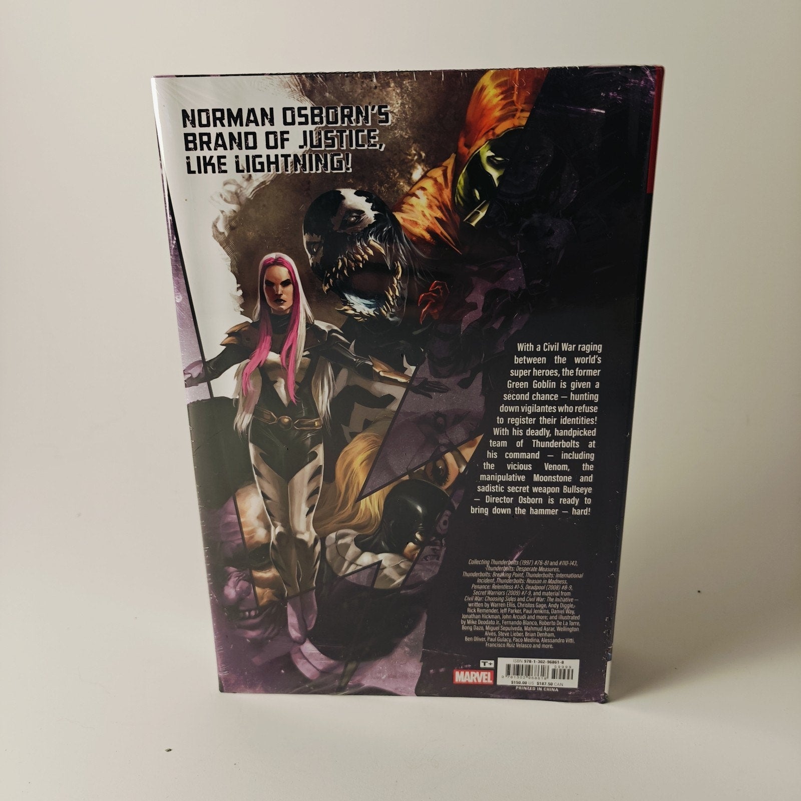Thunderbolts Dark Reign Omnibus MARKO DJURDJEVIC COVER Marvel Comics