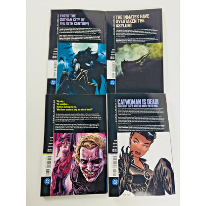DC Compact Comics Bundle – Batman Gotham Set (Joker, Arkham Asylum) 4 Book Lot