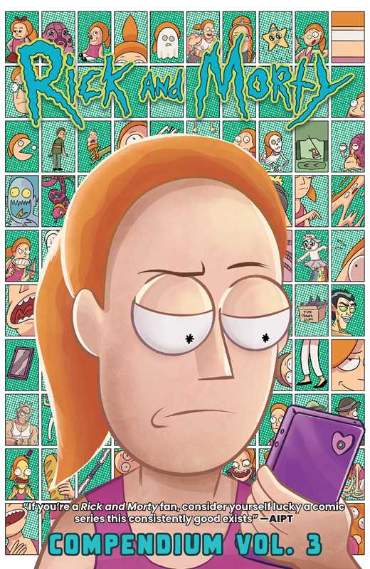 Simon & Schuster - Rick and Morty Compendium Vol. 3 by Kyle Starks