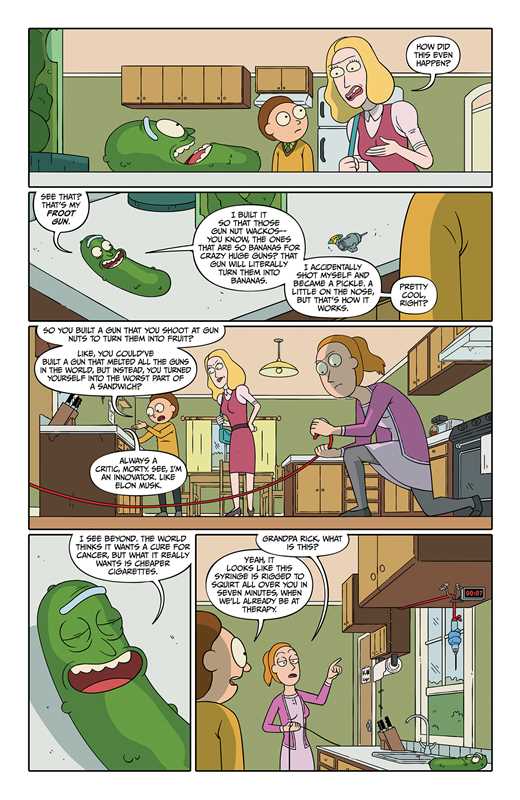 Simon & Schuster - Rick and Morty Oni Compact Comics Edition: The Unkillable Collection by Kyle Starks