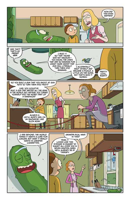Simon & Schuster - Rick and Morty Oni Compact Comics Edition: The Unkillable Collection by Kyle Starks