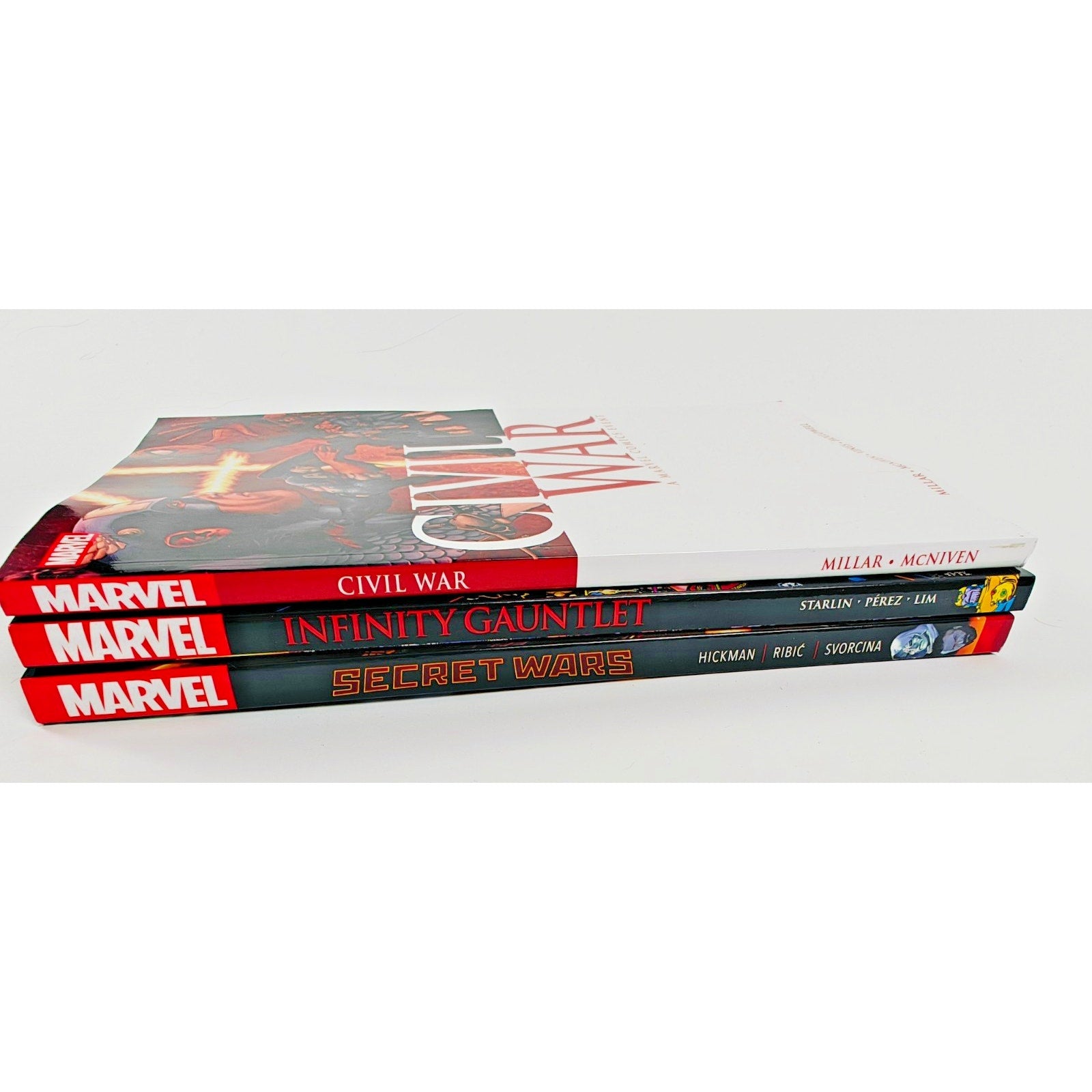 Marvel Event TPB Set | Civil War, Infinity Gauntlet and Secret Wars NEW UNREAD
