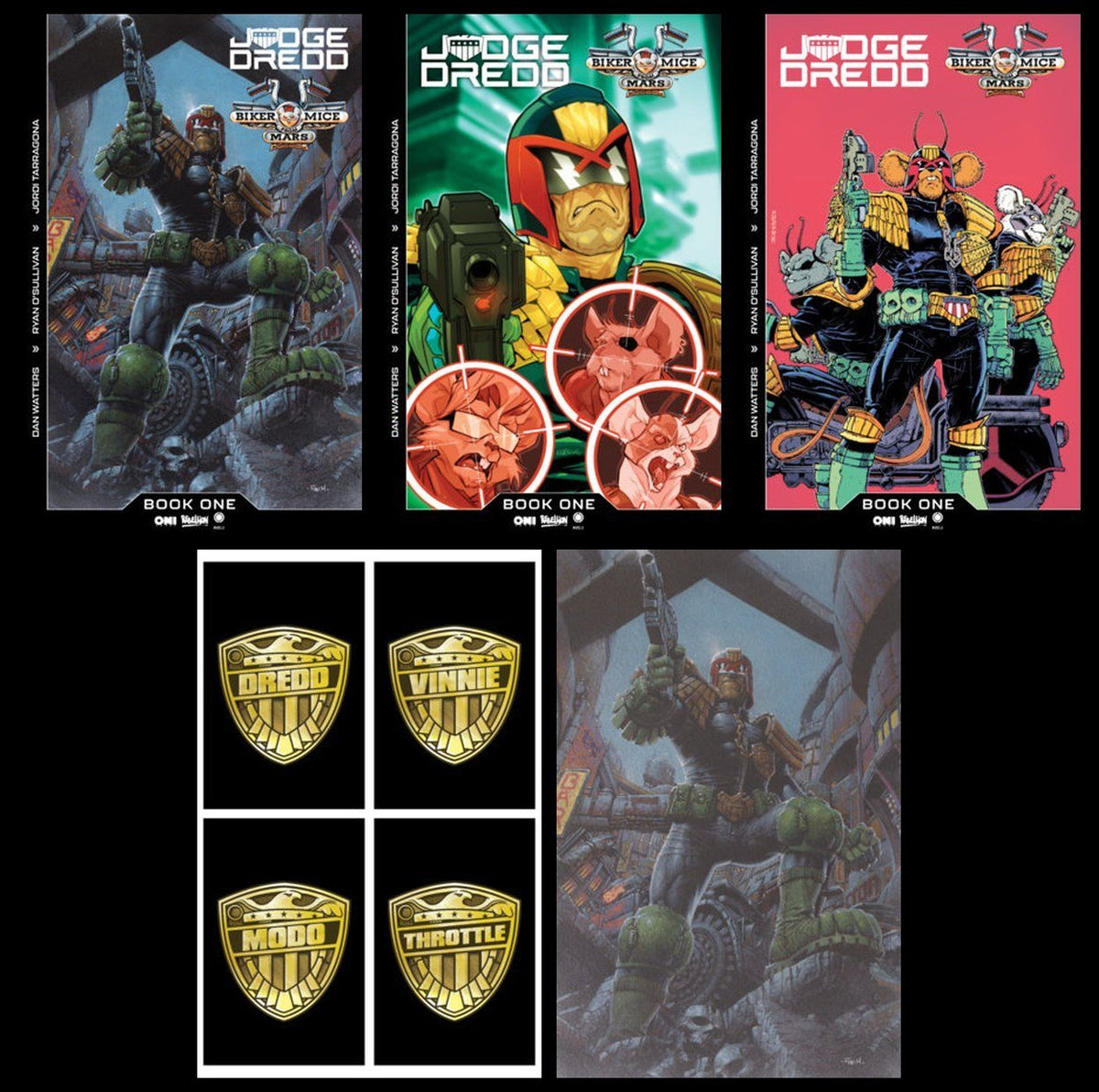Judge Dredd/biker Mice from Mars #1