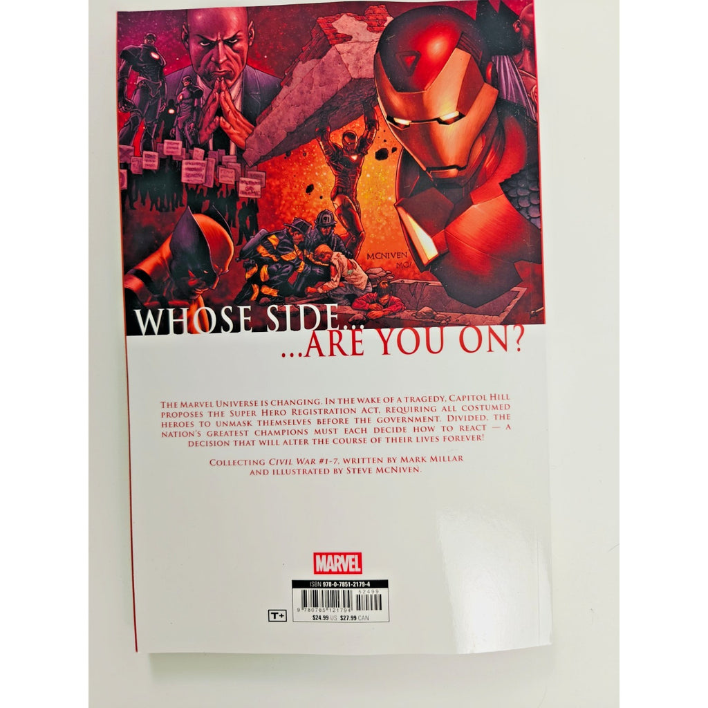 Marvel Event TPB Set | Civil War, Infinity Gauntlet and Secret Wars NEW UNREAD