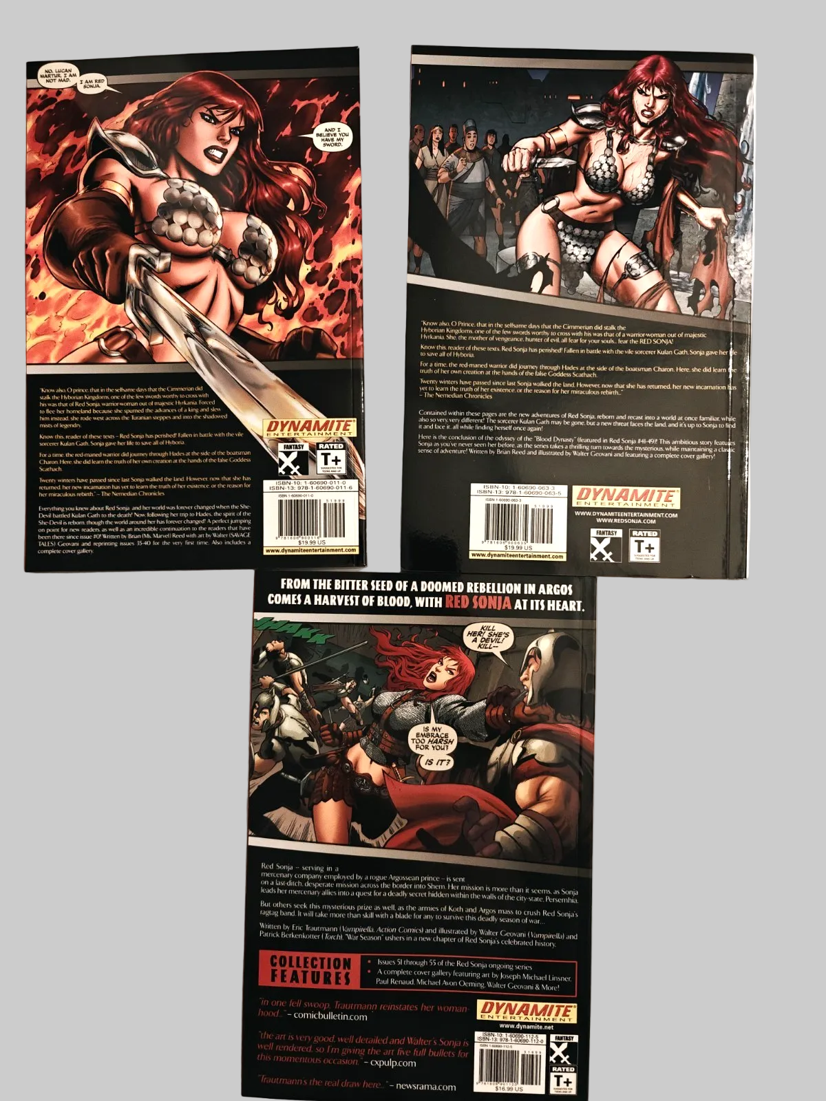 Red Sonja: SheDevil with a Sword TPB Lot Vol 7,8,9 NEW UNREAD1