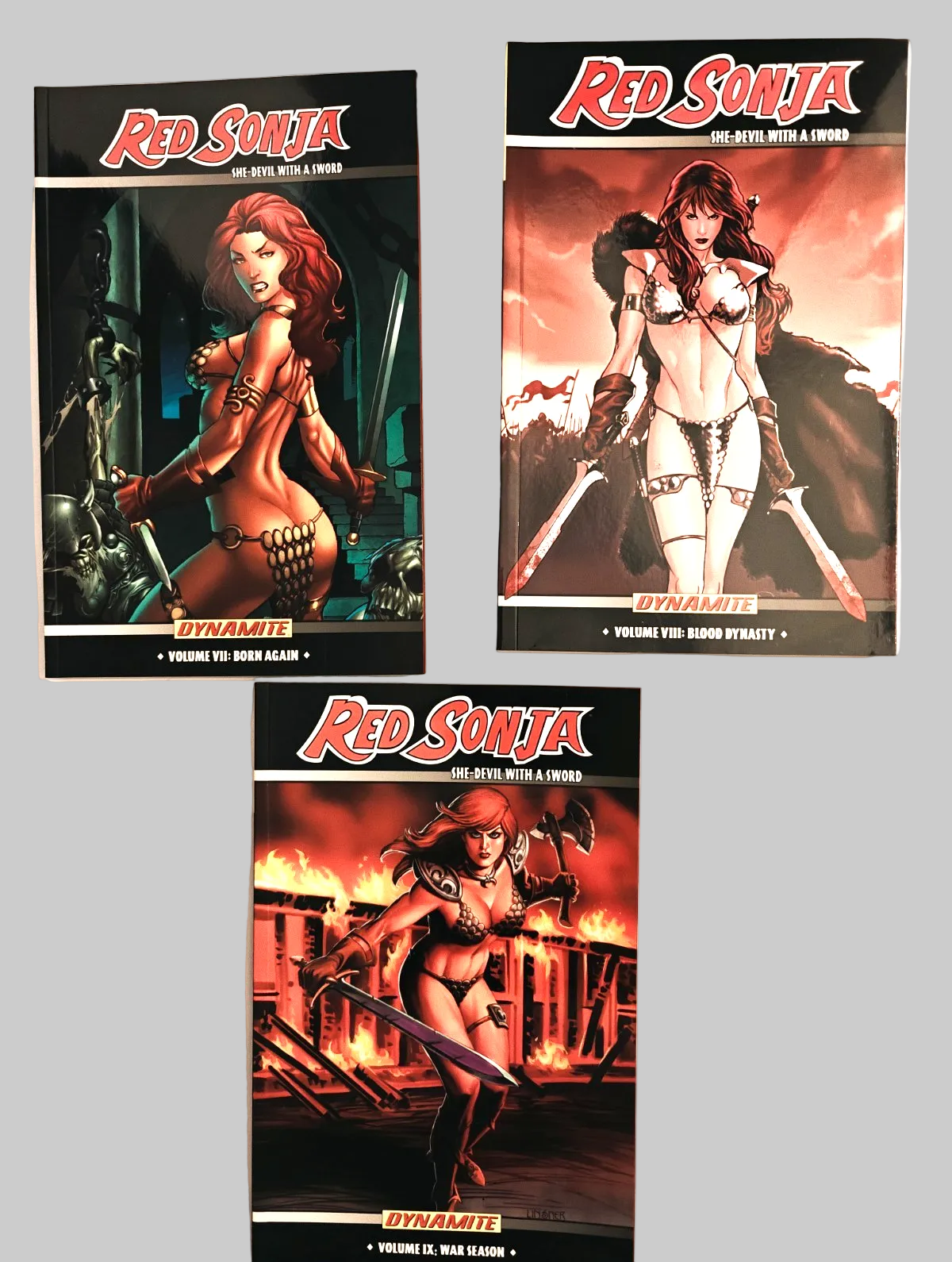 Red Sonja: SheDevil with a Sword TPB Lot Vol 7,8,9 NEW UNREAD0