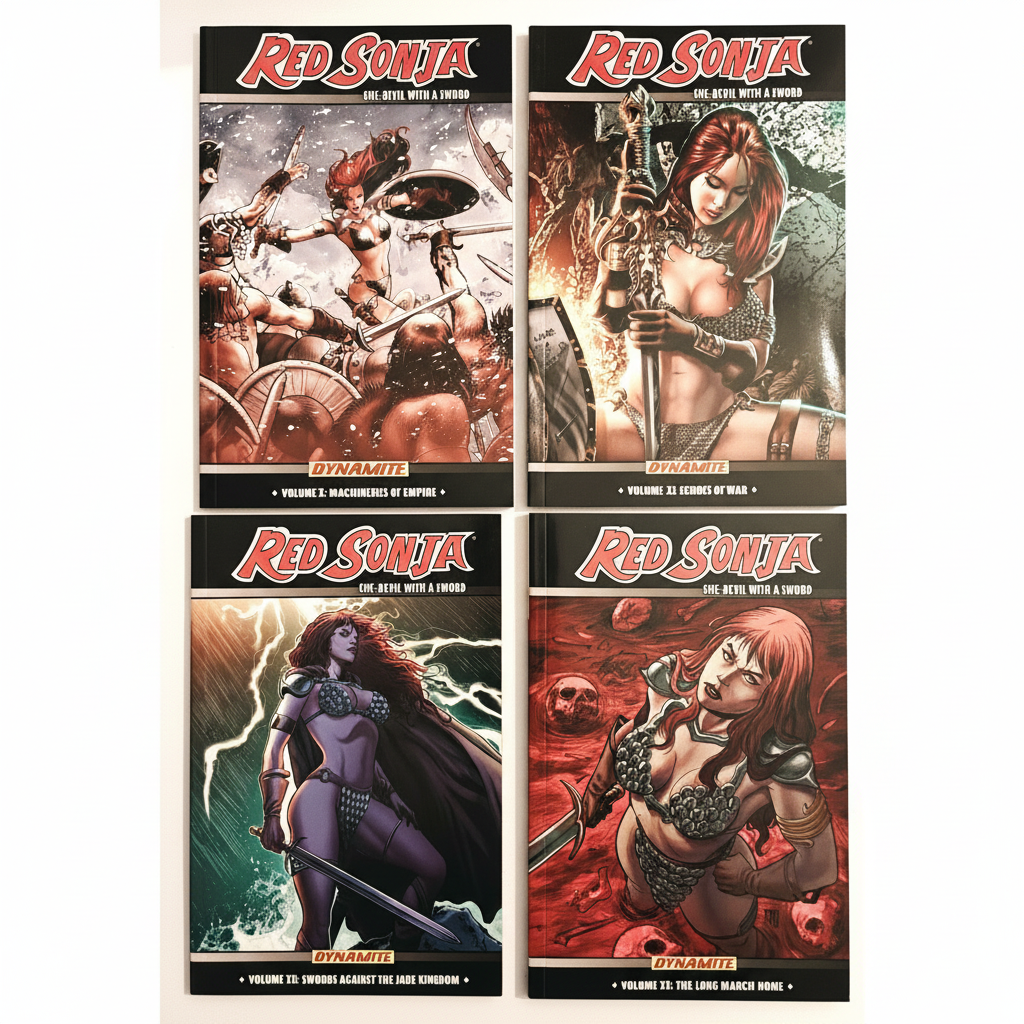 Red Sonja: SheDevil with a Sword TPB Lot Vol 10,11,12,13 NEW UNREAD0
