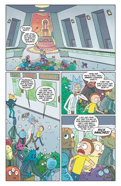 Simon & Schuster - Rick and Morty 10th Anniversary Omnibus Vol. 1 by Tom Fowler