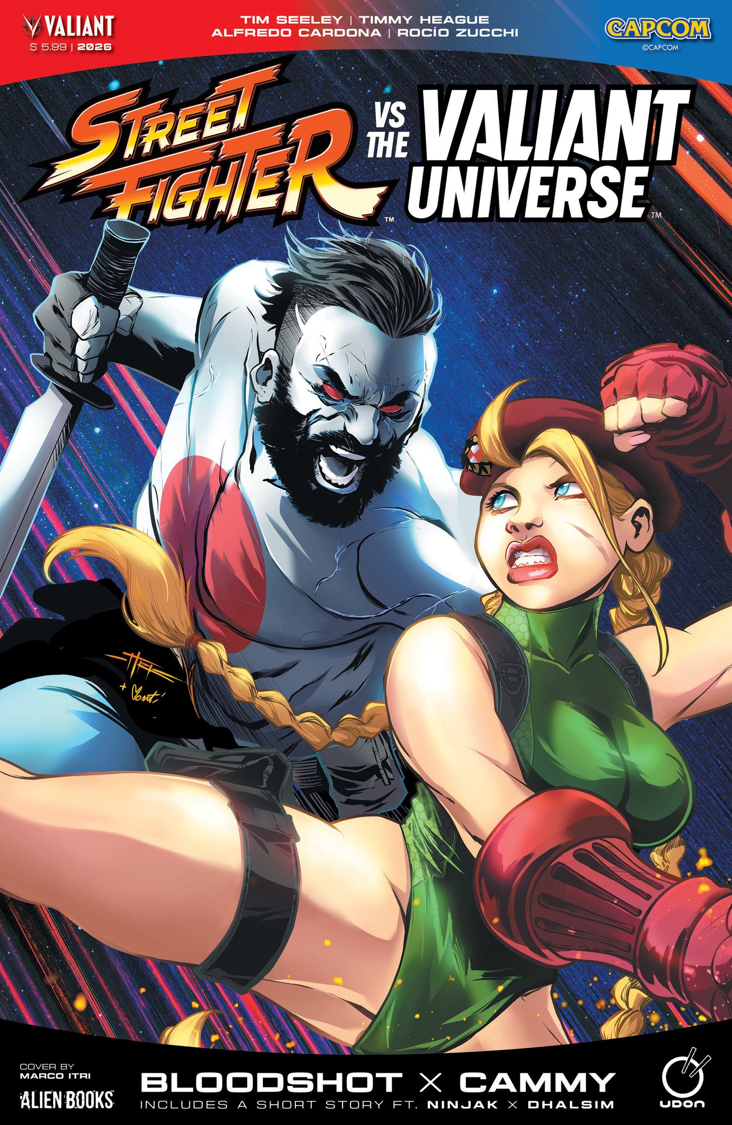 Street Fighter vs. the Valiant Universe Special
