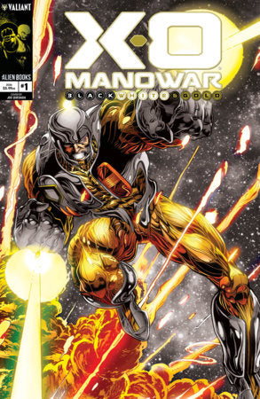 X-o Manowar: Black, White & Gold #1