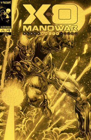 X-o Manowar: Black, White & Gold #1