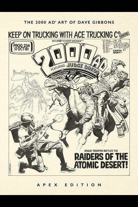 2000 Ad Art of Dave Gibbons Apex Edition HC