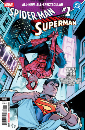 Marvel/dc: Spider-man/superman #1 2nd Printing