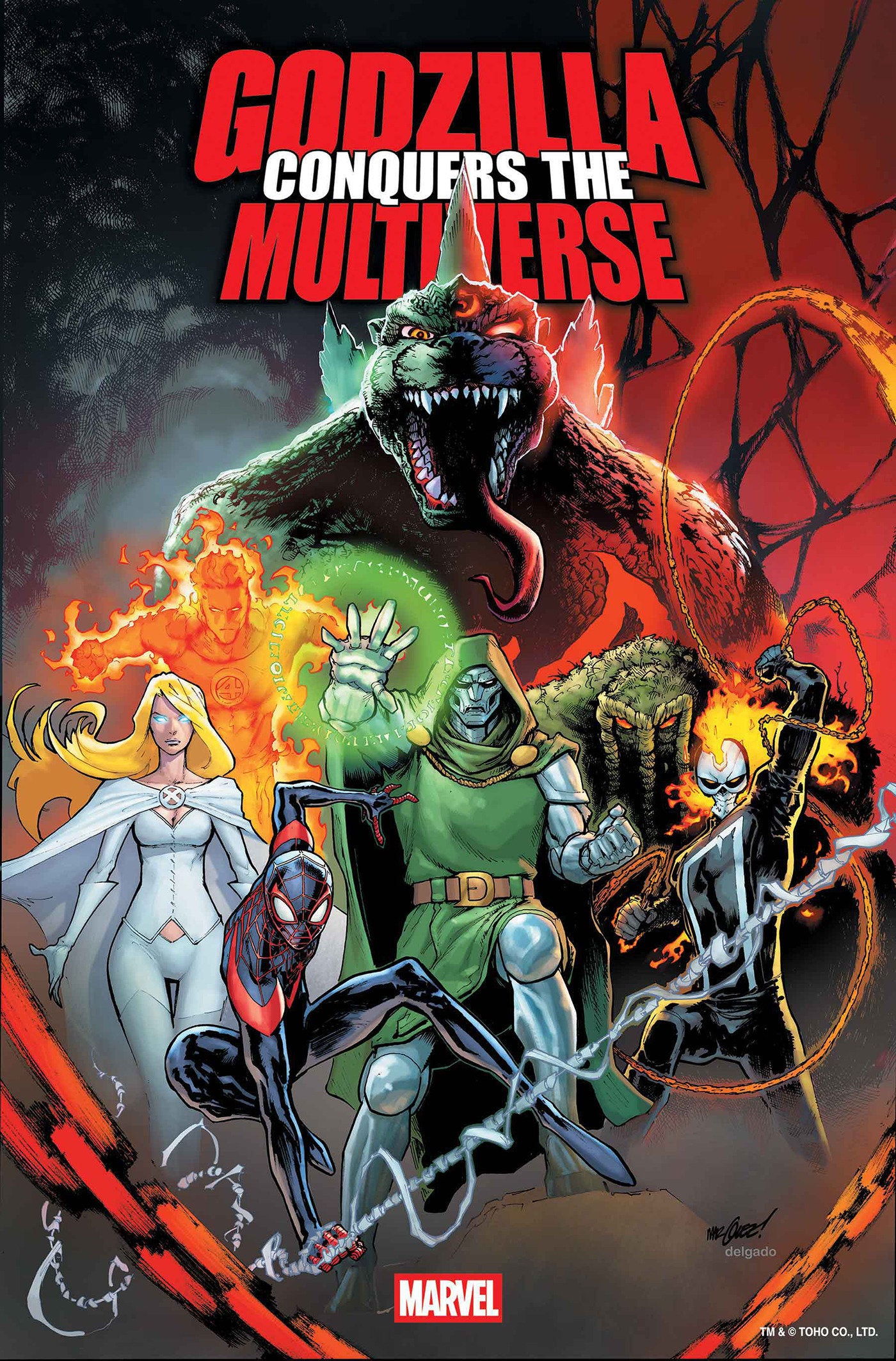 Godzilla Conquers the Multiverse #1 Giuseppe Camuncoli Variant