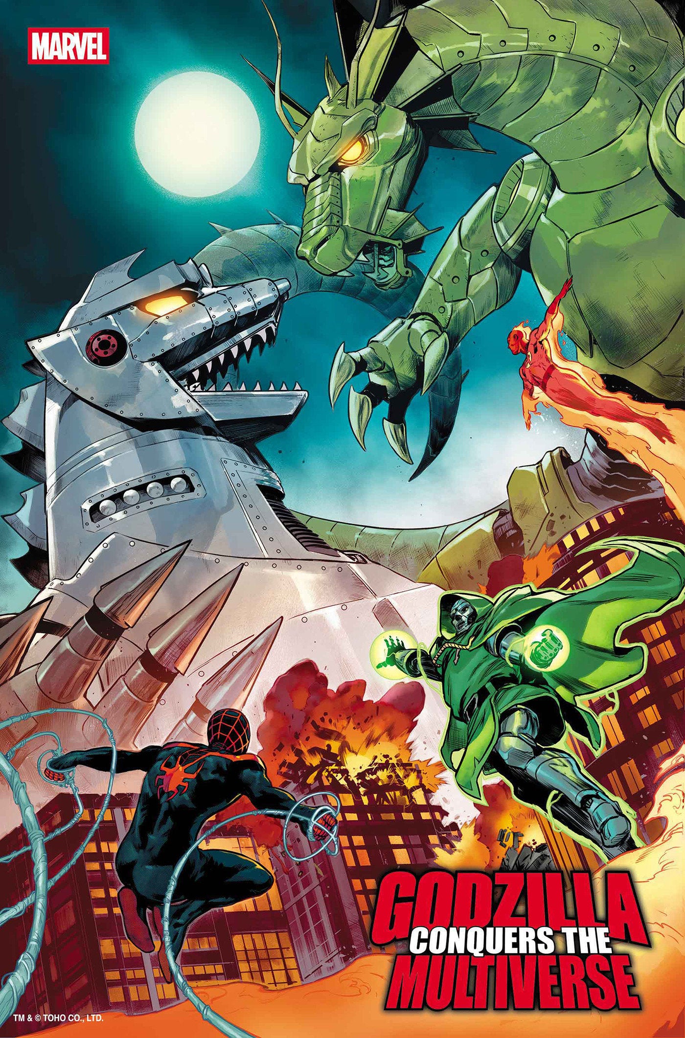 Godzilla Conquers the Multiverse #1 Giuseppe Camuncoli Variant