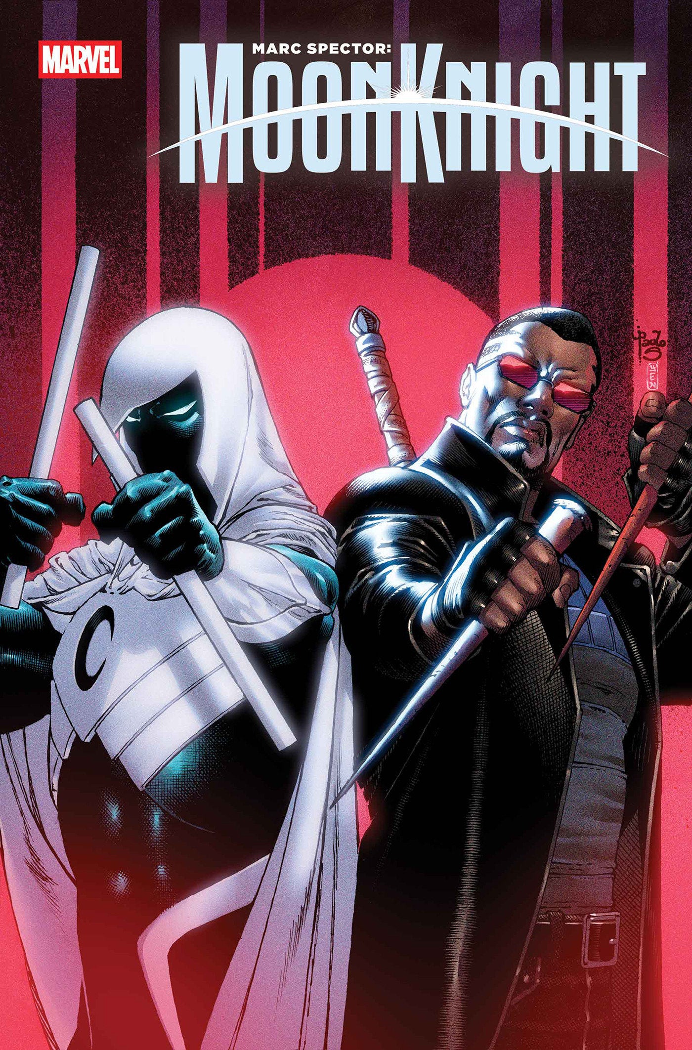 Marc Spector: Moon Knight #6 Netho Diaz Hellfire Costume Swap Variant