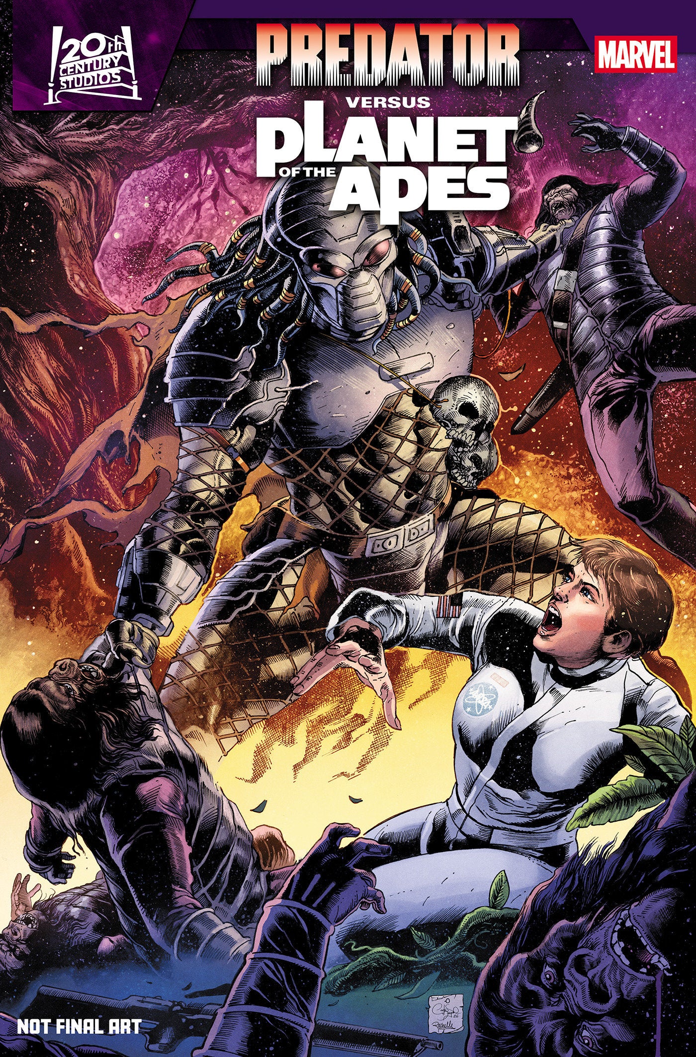 Predator vs. the Planet of the Apes #1