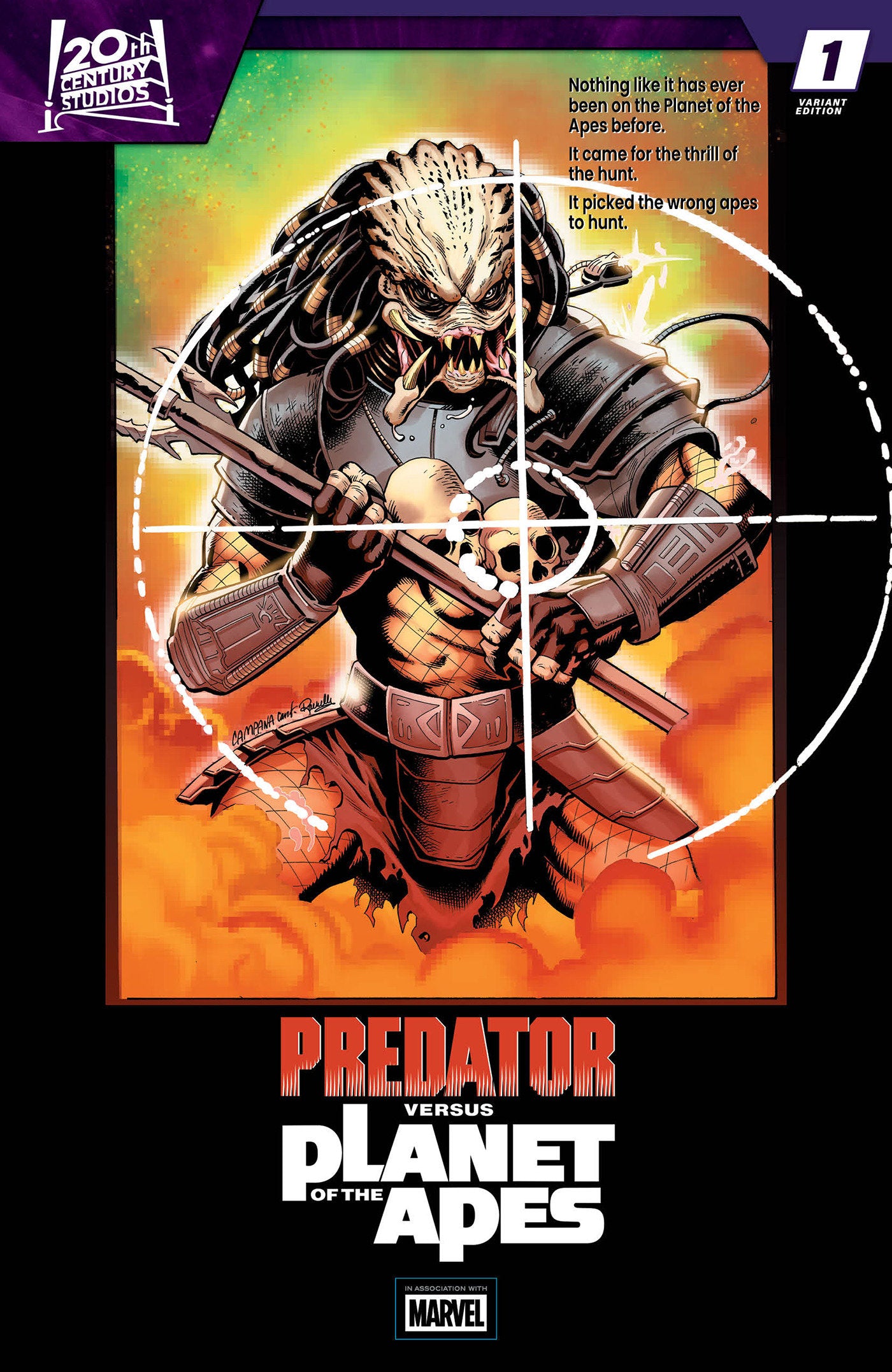 Predator vs. the Planet of the Apes #1