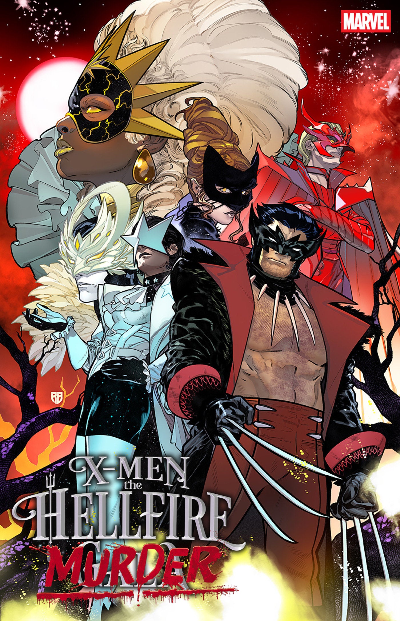 X-men: the Hellfire Murder #1 R.b. Silva Virgin Variant