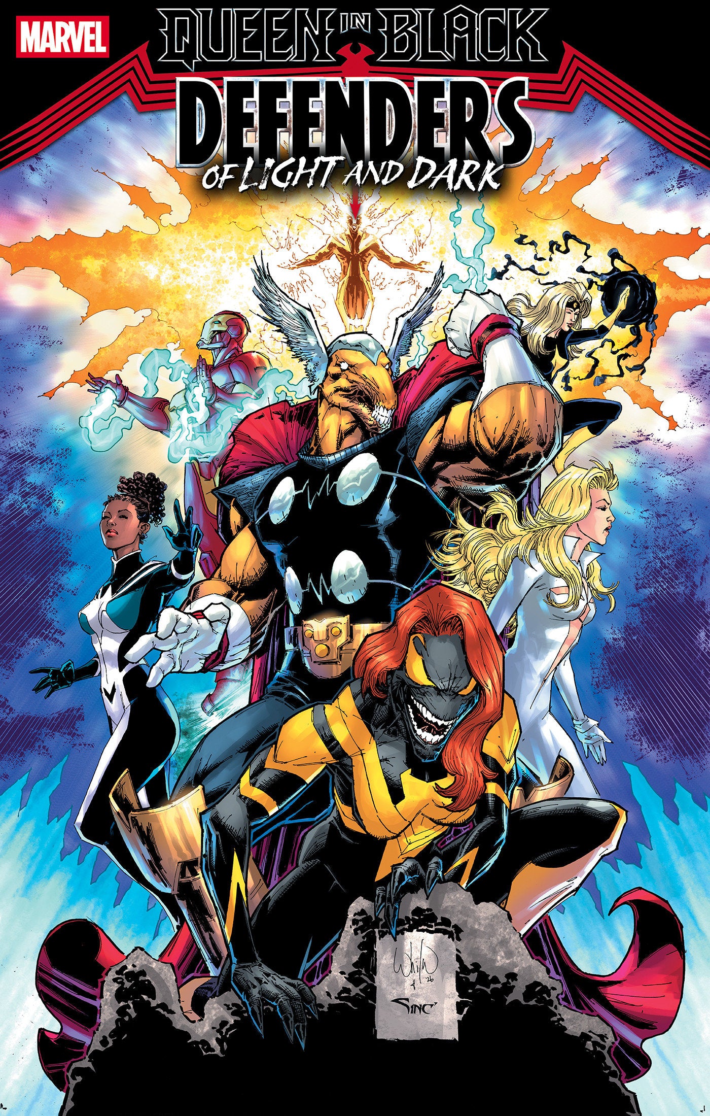Queen in Black: Defenders of Light and Dark #1