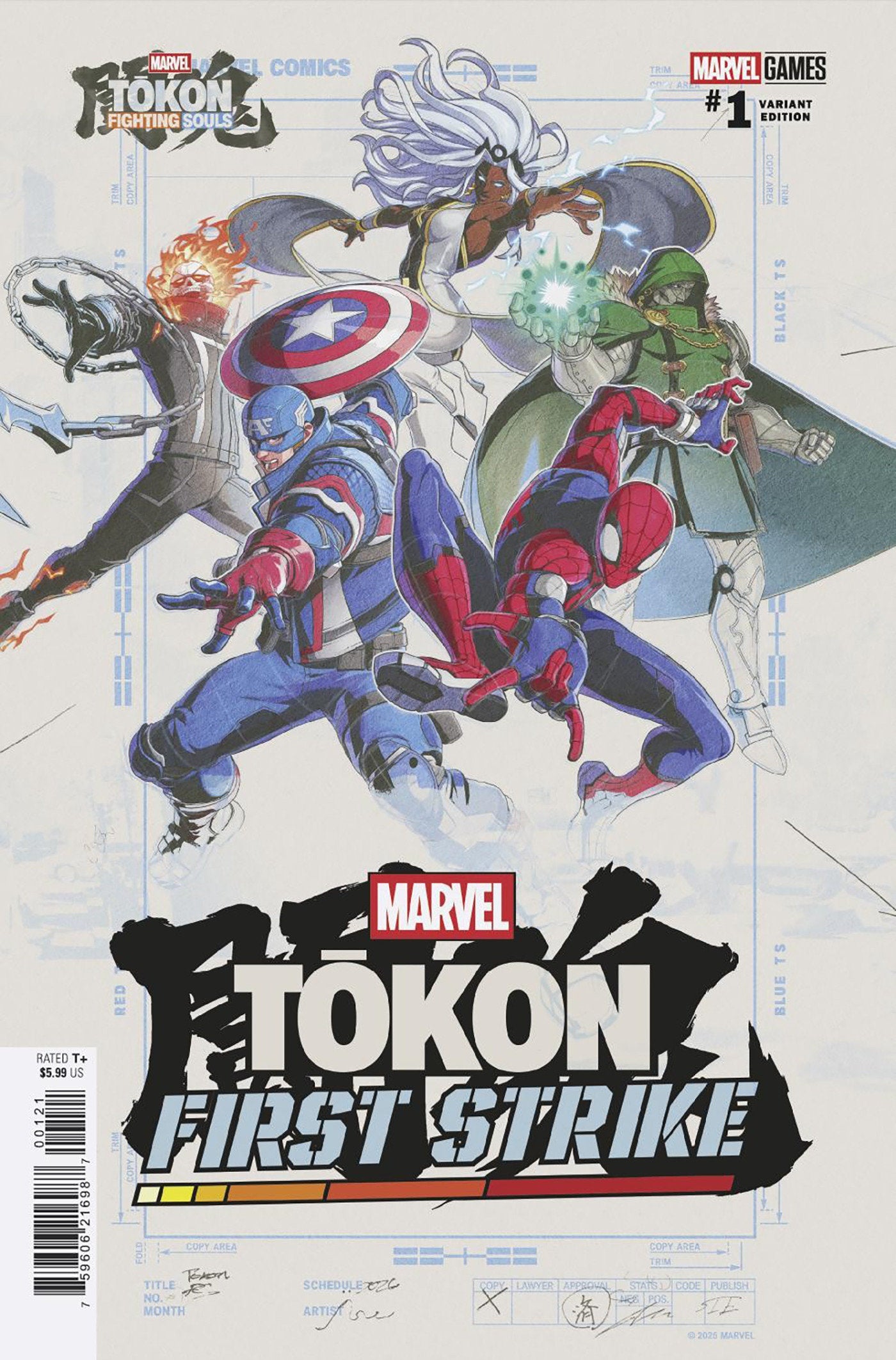Marvel Tokon: First Strike #1