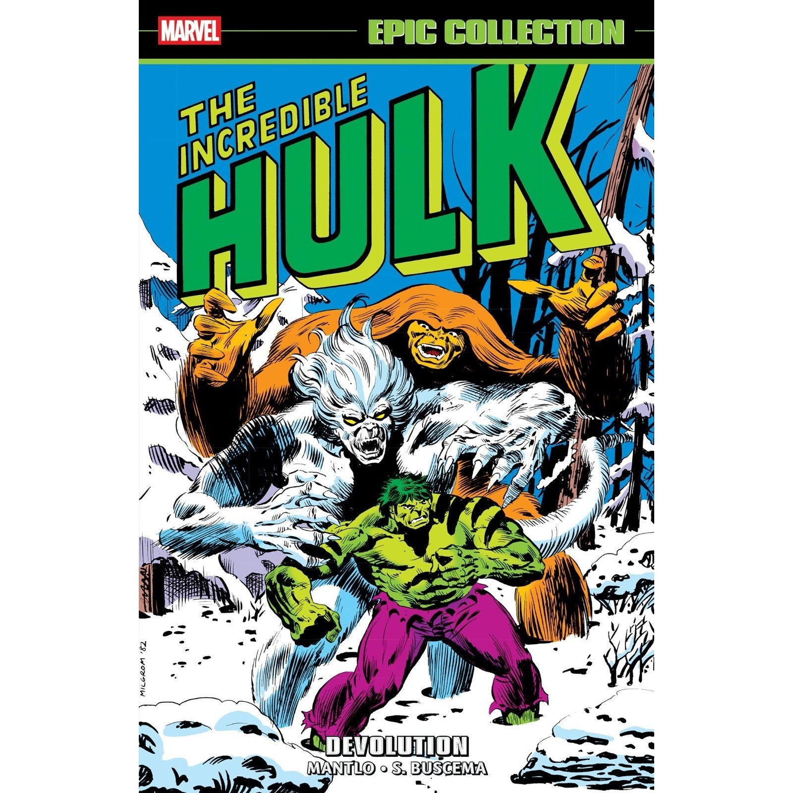 The Incredible Hulk Epic Collection: Devolution, Marvel PREORDER SHIPS 5/05