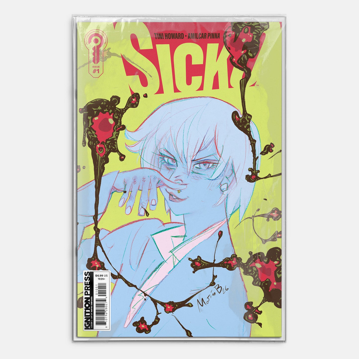 Sicko #1 Cover C Matías Bergara 1:10