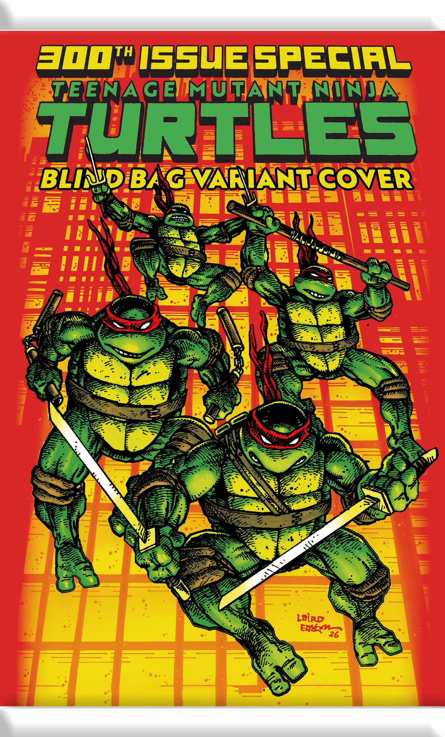 Teenage Mutant Ninja Turtles #20: 300th Issue Special Cover a (williams II)