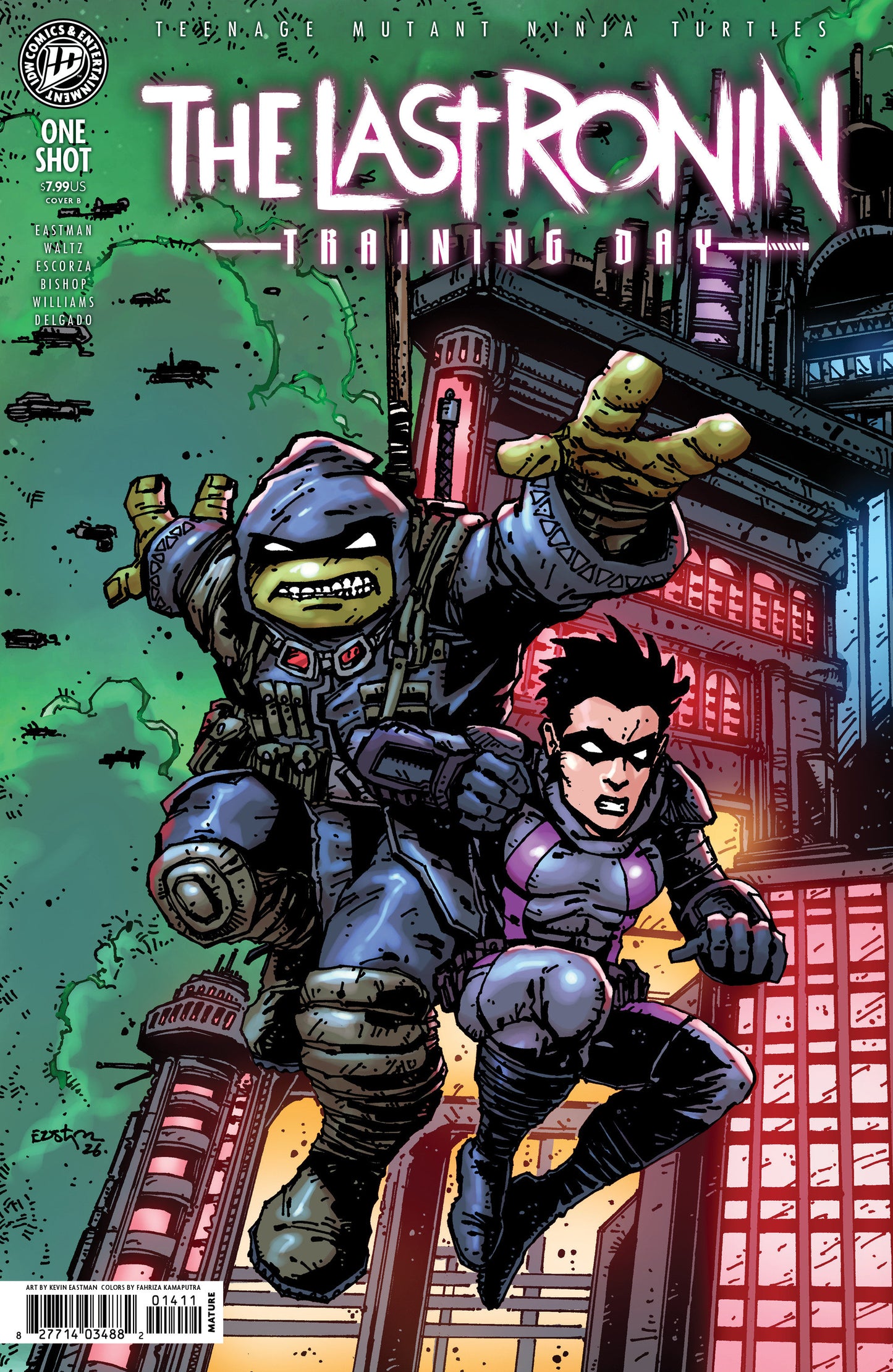 Teenage Mutant Ninja Turtles: the Last Ronin--training Day #1