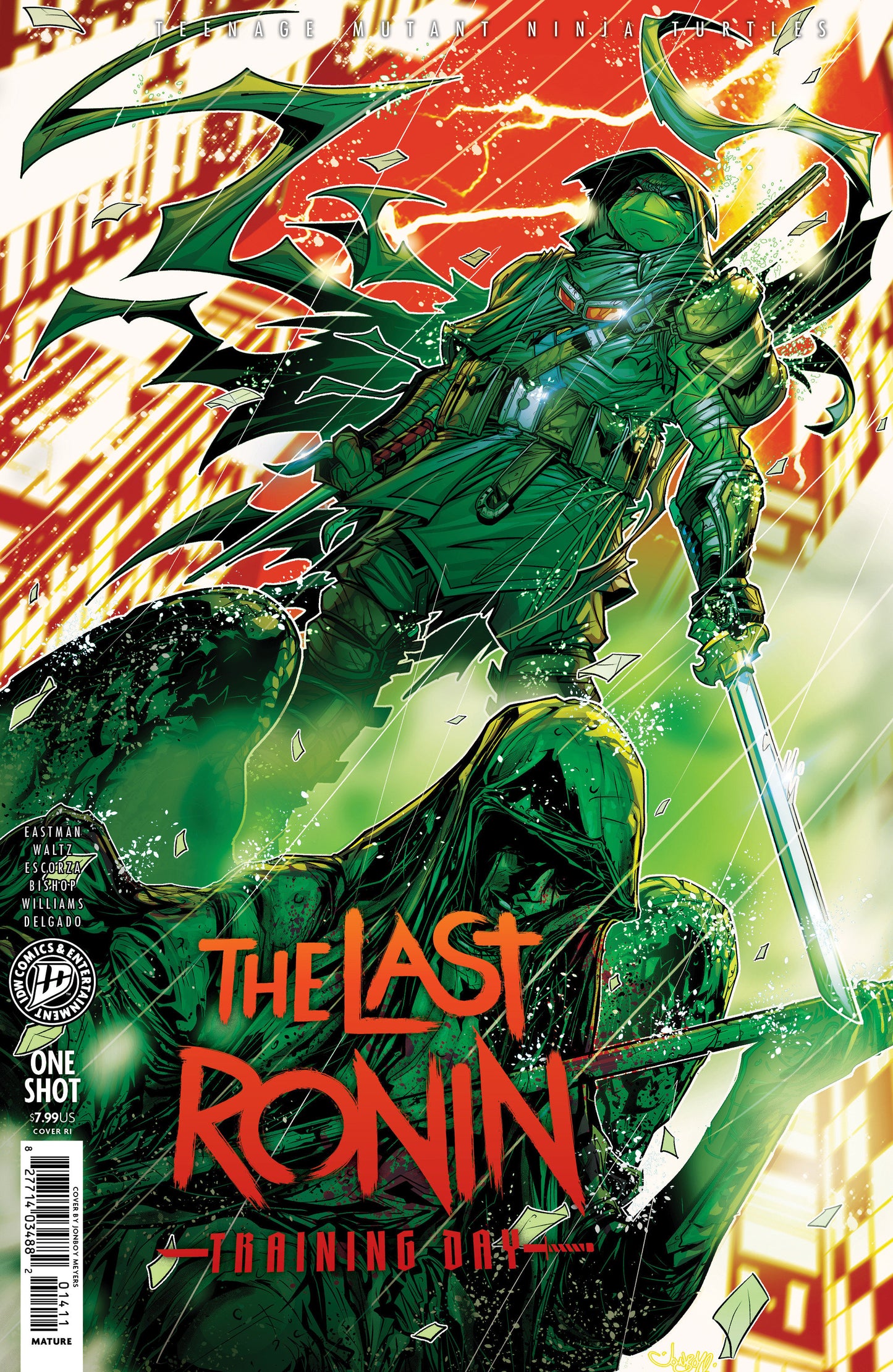 Teenage Mutant Ninja Turtles: the Last Ronin--training Day #1