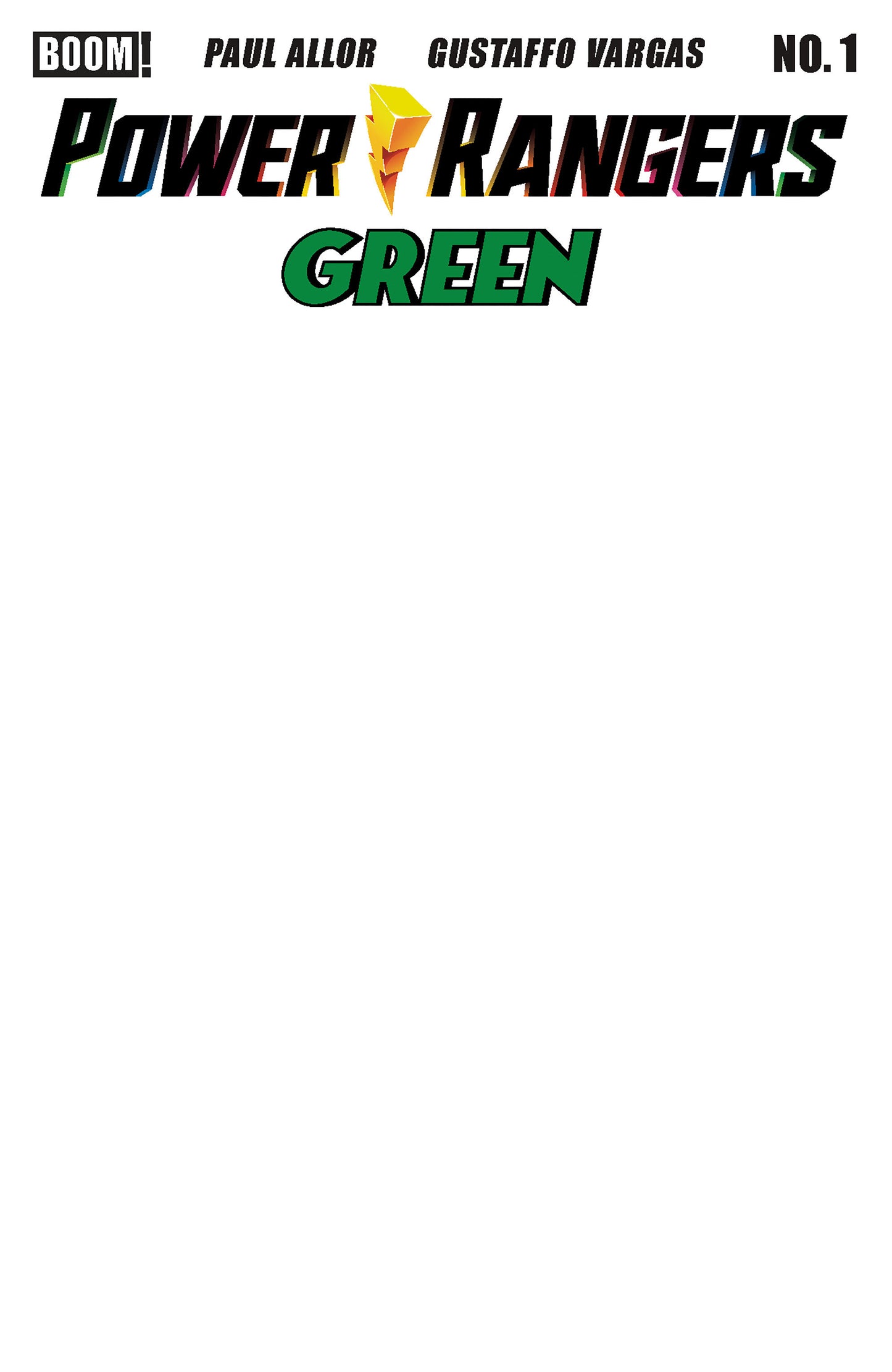 Power Rangers Green #1