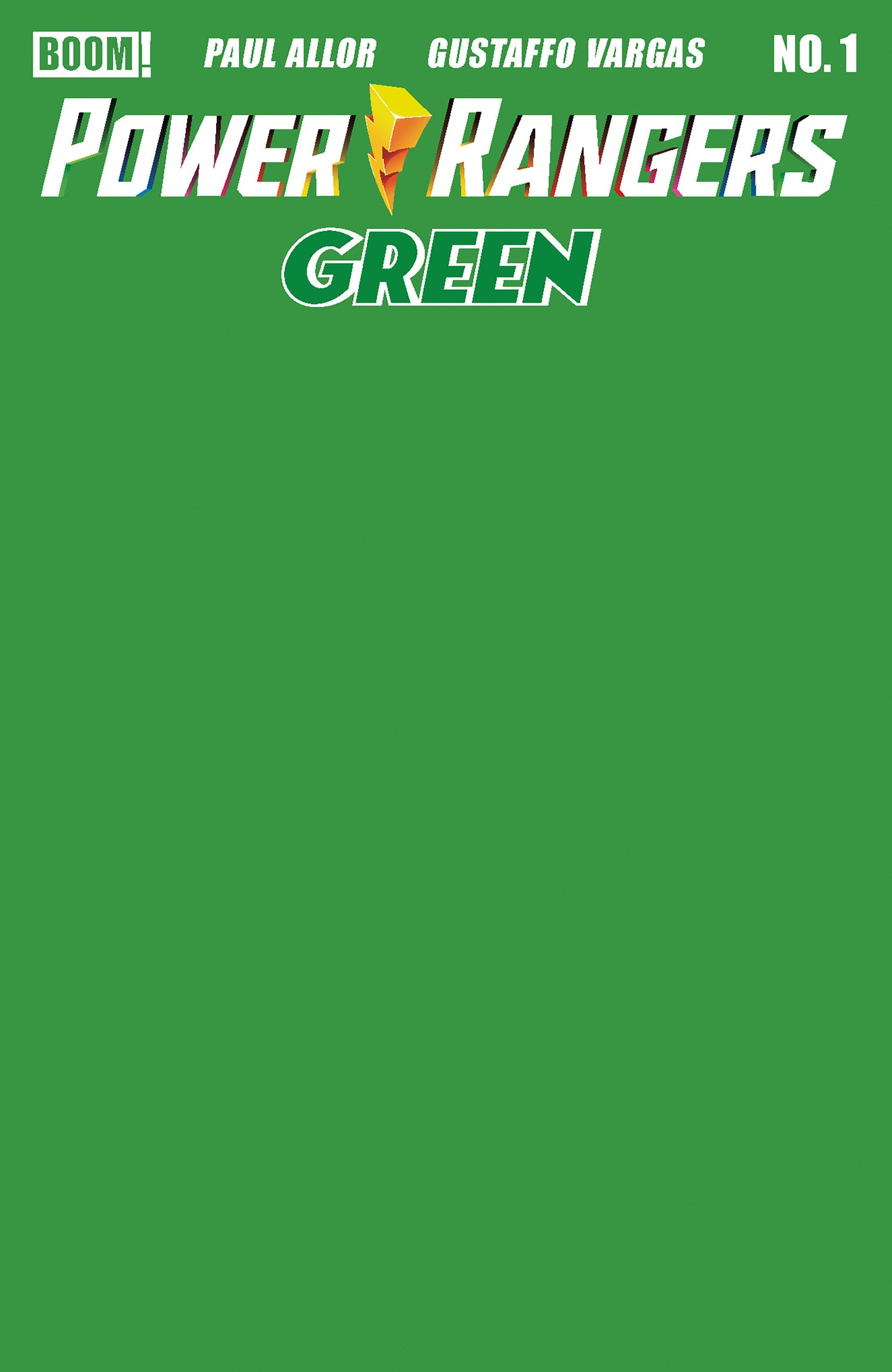 Power Rangers Green #1