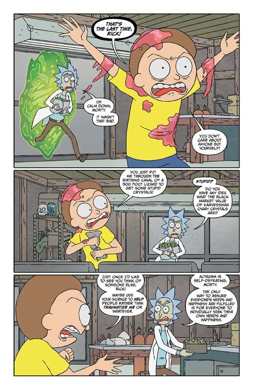 Simon & Schuster - Rick and Morty 10th Anniversary Omnibus Vol. 2 by Kyle Starks