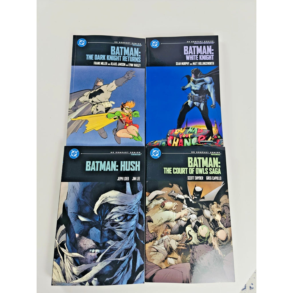 DC Comics Compact Bundle - Batman Bundle Graphic Novel Set 4 Book Lot NEW