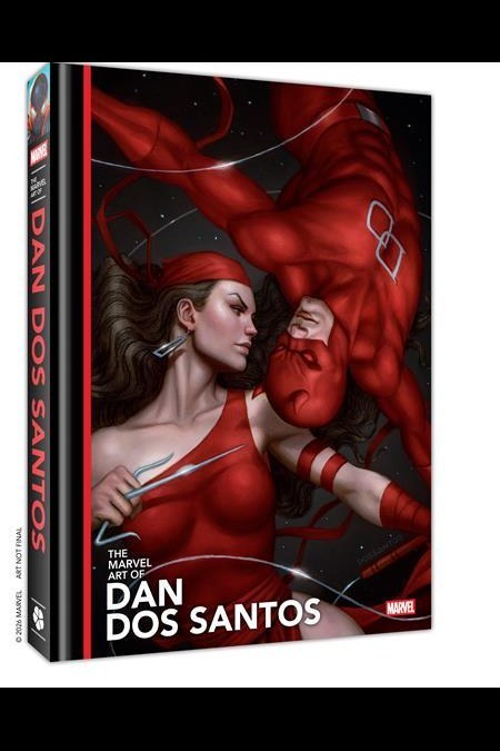 Marvel Art of Dan Dos Santos HC Direct Market Ed